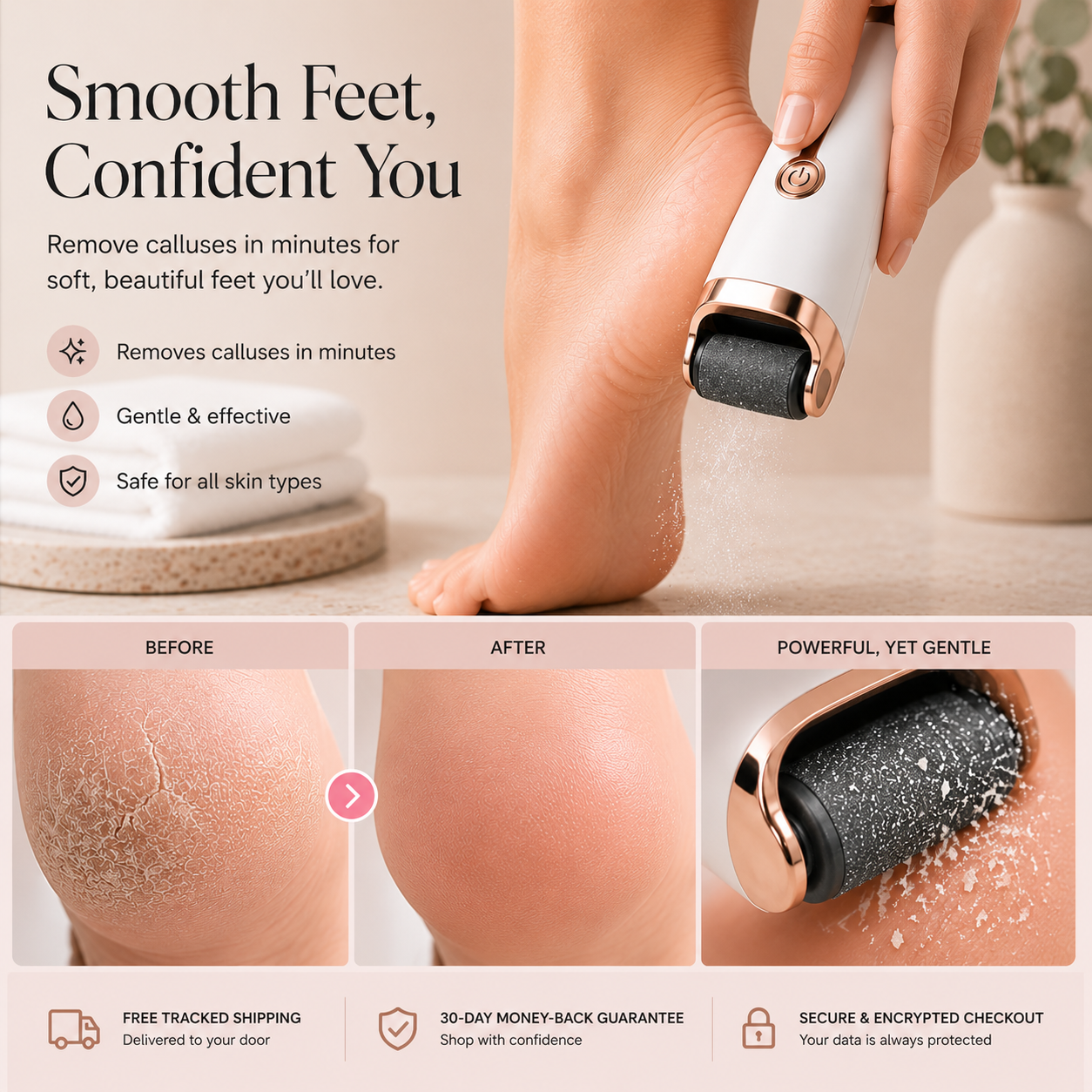 VELORO™ Electric Callus Remover