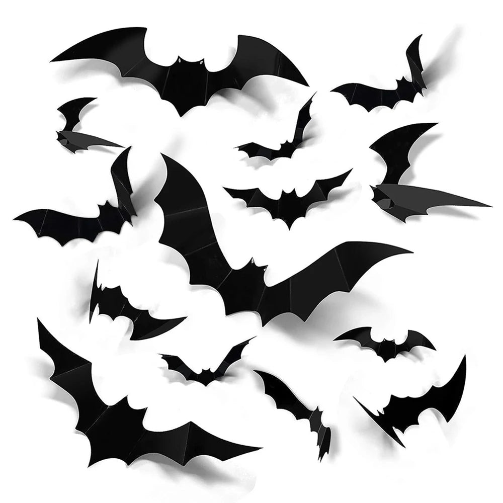 3D Flying Bat Wall Stickers