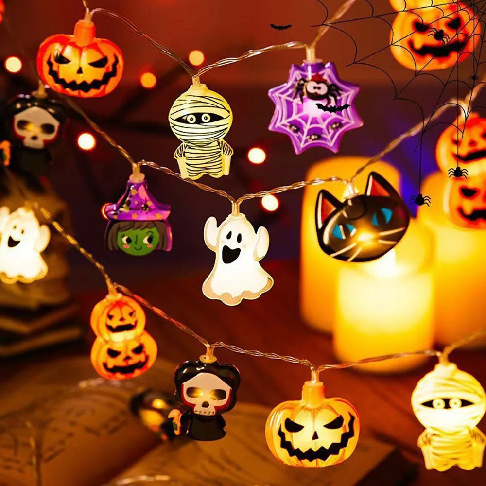 Spooky-Cute Halloween String Lights