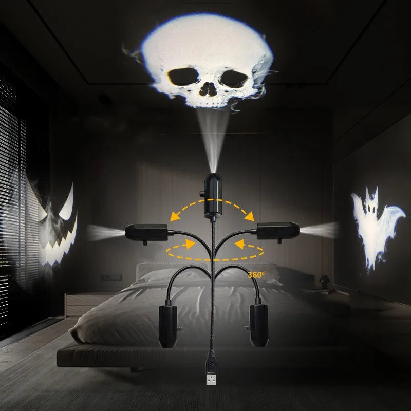 Boo Sky Halloween Projector Night Light