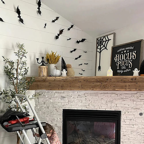3D Flying Bat Wall Stickers