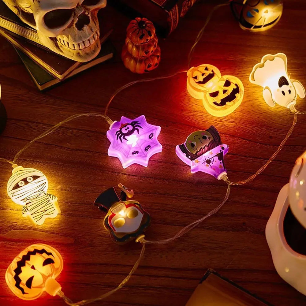 Spooky-Cute Halloween String Lights