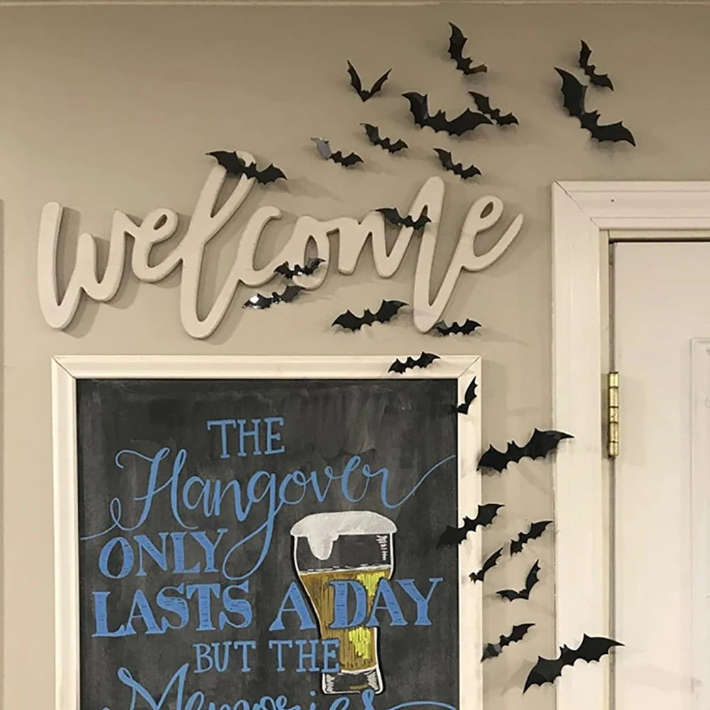 3D Flying Bat Wall Stickers