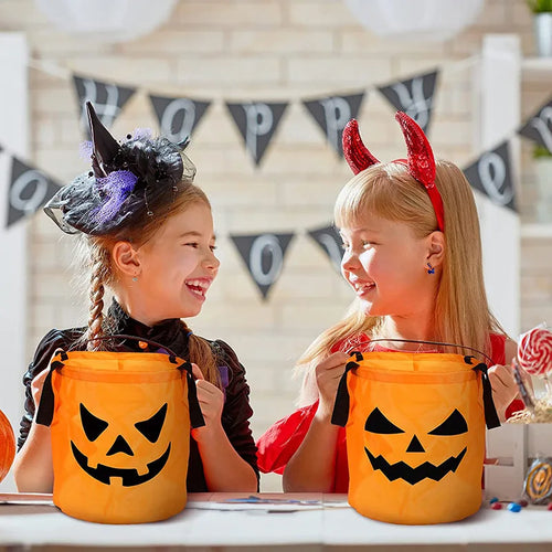 Glow Pumpkin Trick-or-Treat Bucket